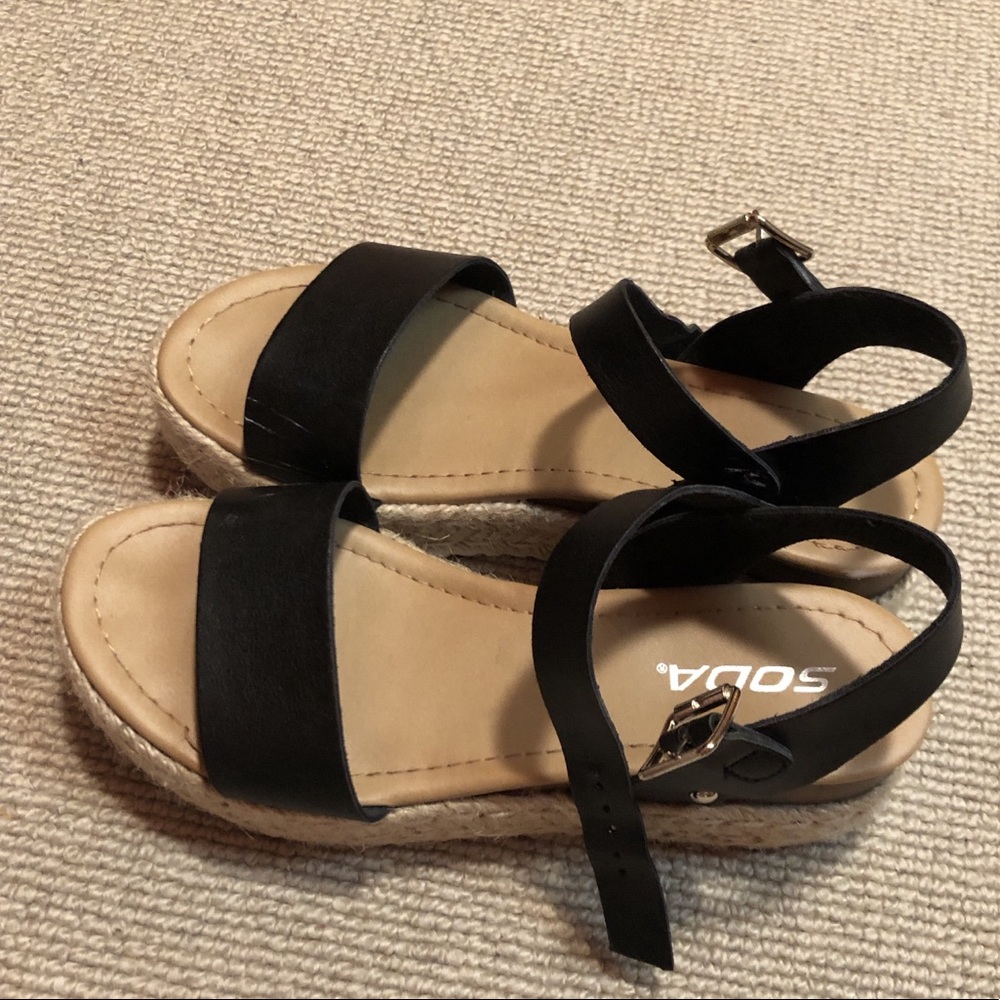 Espadrille Scandals in Black